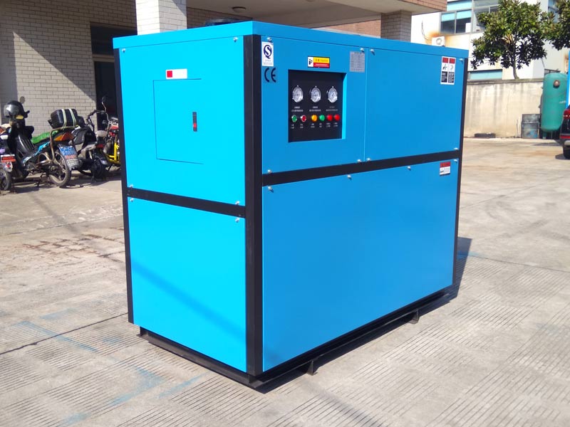 冷干機(jī)系統(tǒng)流程和熱交換過程